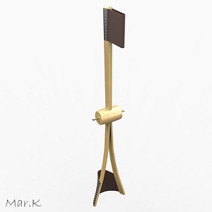 anemometer leonardo da 3d model