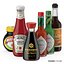 sauces set 3d obj