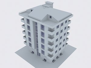 Apartment modeled inside