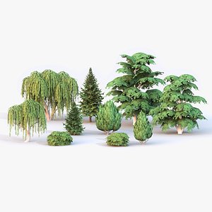 3D Tree Collection G89 model