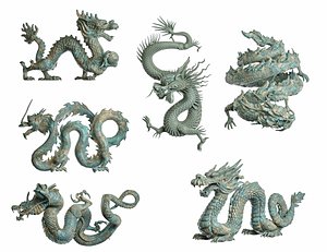 3D Chinese Dragon