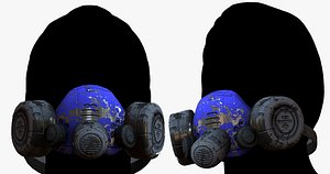 gas mask 3D