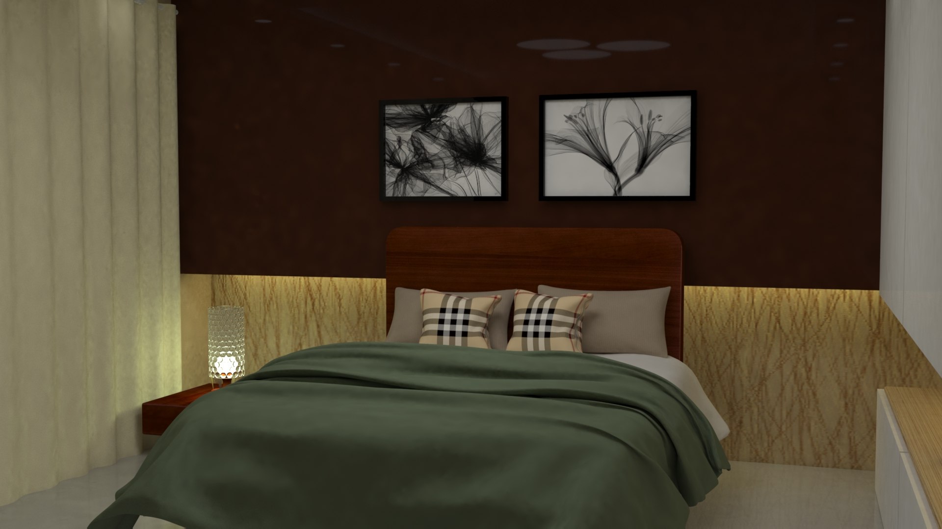 Bedroom 3D Model - TurboSquid 1980969