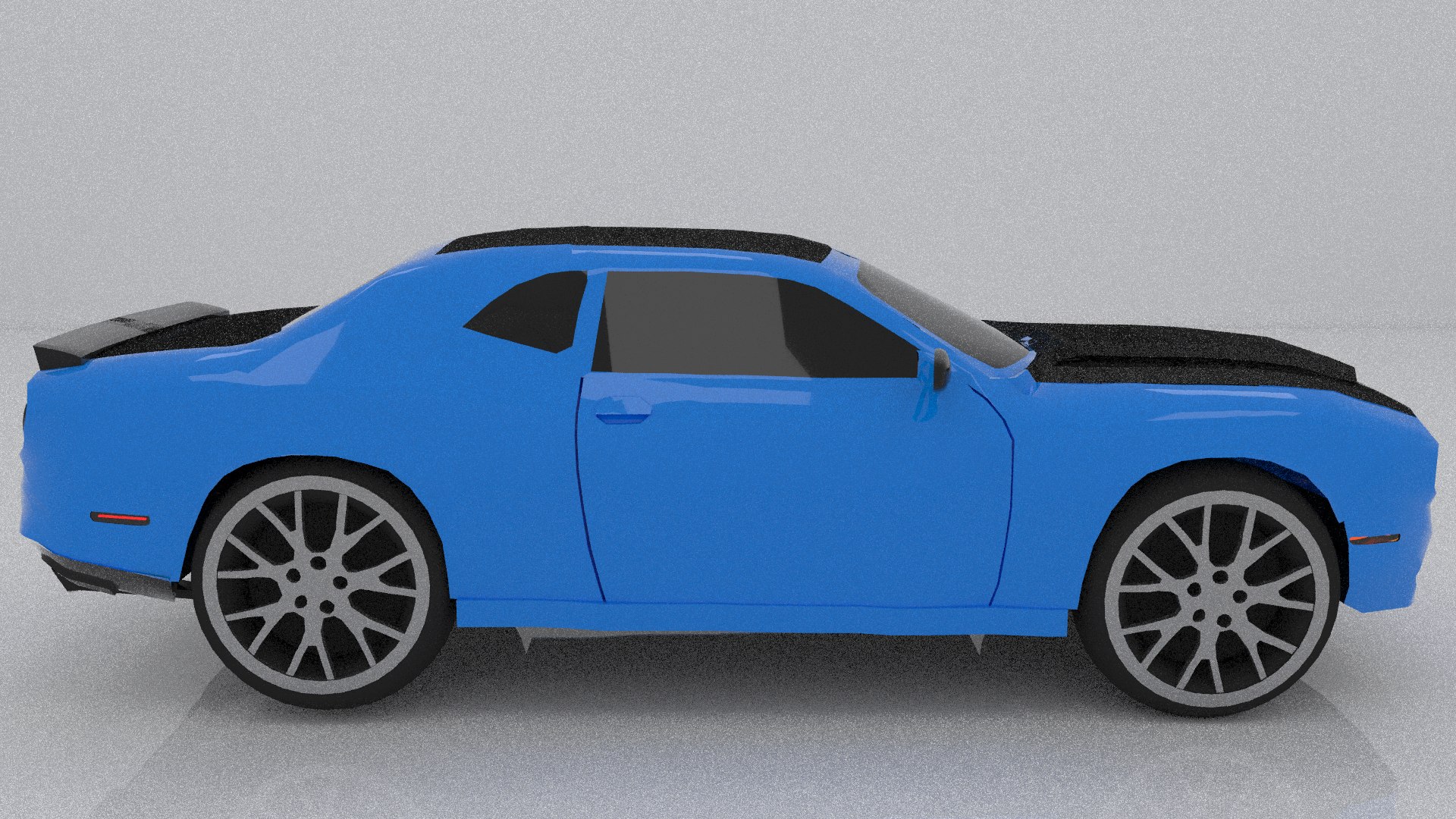 Car Dodge Challenger 3D Model - TurboSquid 1682290