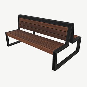 3D ready double bench