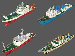 Collection of Scientific Research Ships
