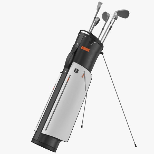 3D Golf Bag 02 model