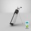 3D Golf Bag 02 model