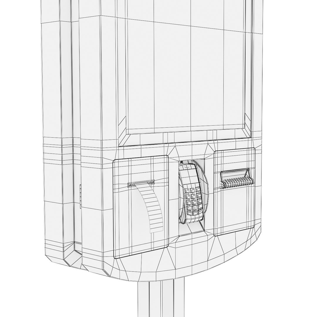 Mcdonald Self Service Kiosk 3d Model Turbosquid 1643592