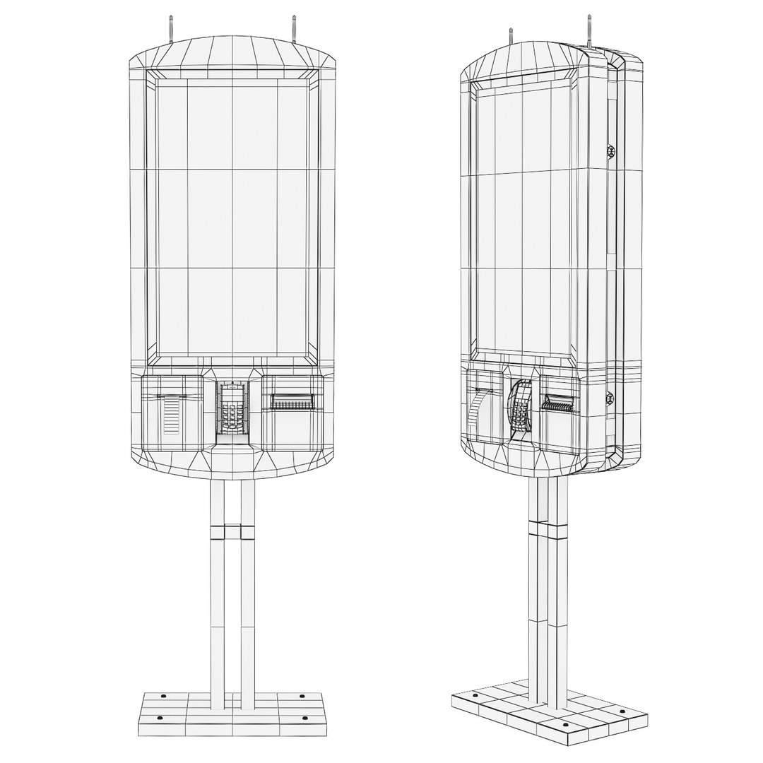 Mcdonald Self-service Kiosk 3D Model - TurboSquid 1643592