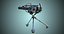 M134 Minigun PBR Unity UE Arnold Texturas de rayos V incluidas