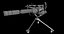 M134 Minigun PBR Unity UE Arnold Texturas de rayos V incluidas