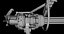 M134 Minigun PBR Unity UE Arnold Texturas de rayos V incluidas