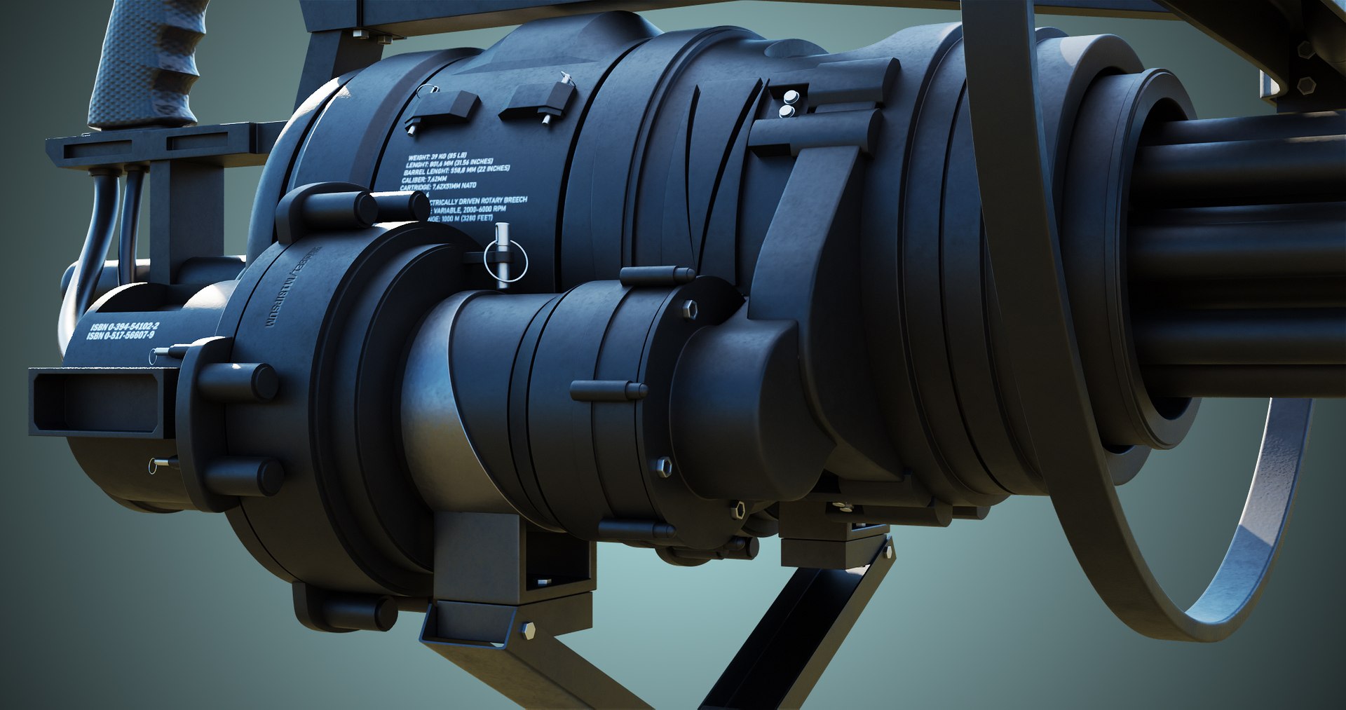 M134 Minigun PBR Unity UE Arnold V-ray Textures Included 3D model https://p.turbosquid.com/ts-thumb/fE/AJO5hX/ZG/gun02_00032/jpg/1650193024/1920x1080/fit_q87/b5a53e763bd03ae3542c266e155ce462b9a01f59/gun02_00032.jpg