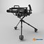M134 Minigun PBR Unity UE Arnold Texturas de rayos V incluidas