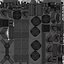 M134 Minigun PBR Unity UE Arnold Texturas de rayos V incluidas