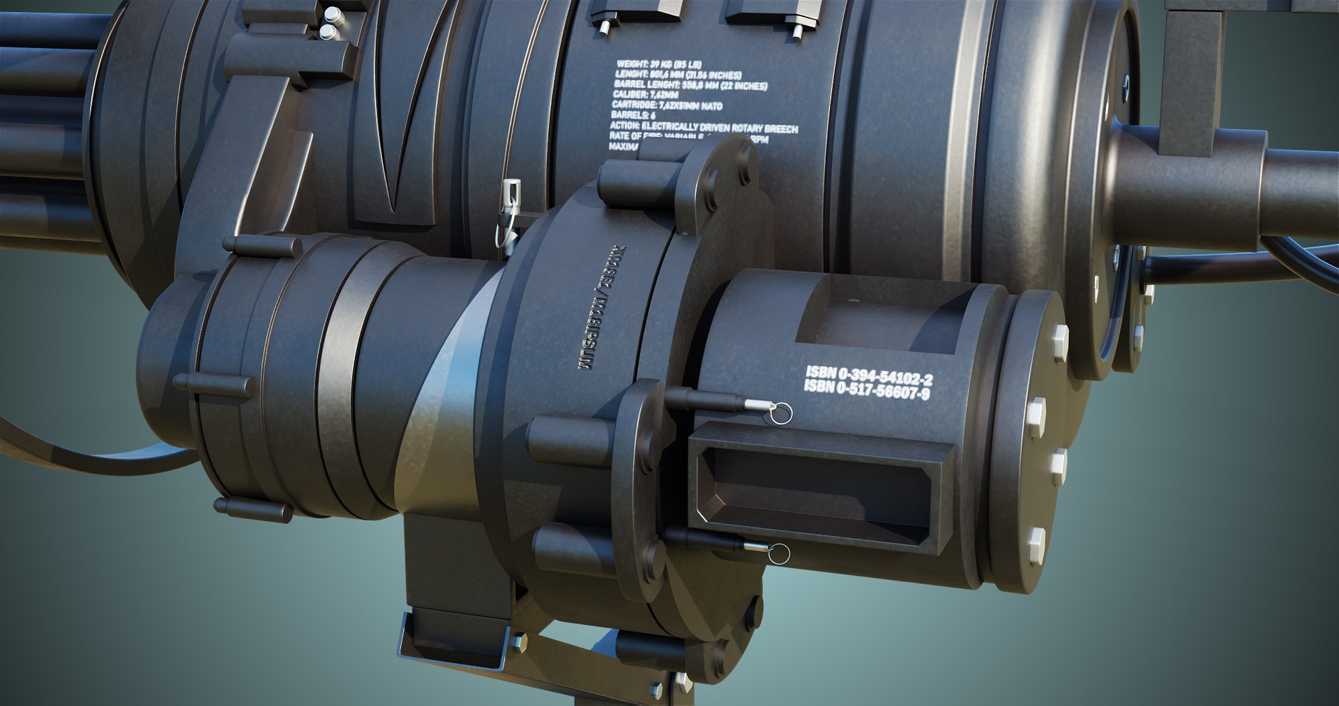 M134 Minigun PBR Unity UE Arnold V-ray Textures Included 3D model https://p.turbosquid.com/ts-thumb/fE/AJO5hX/vX/gun02_00028/jpg/1650193021/1920x1080/fit_q87/283d85bb4c8cc1282cbd256d6862d1ddf1c330e6/gun02_00028.jpg