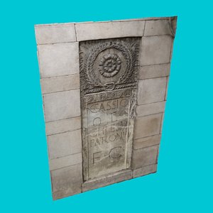 roman bas relief 2 3d 3ds