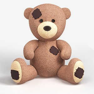 3D Teddy bear model
