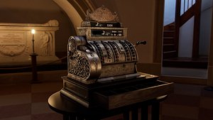 Vintage National Cash register