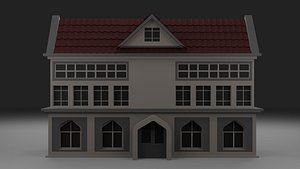 Low Poly Big House