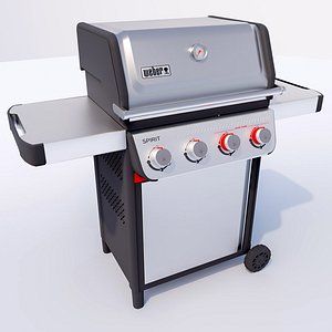 Spirit S425 Gas Grill 3D model