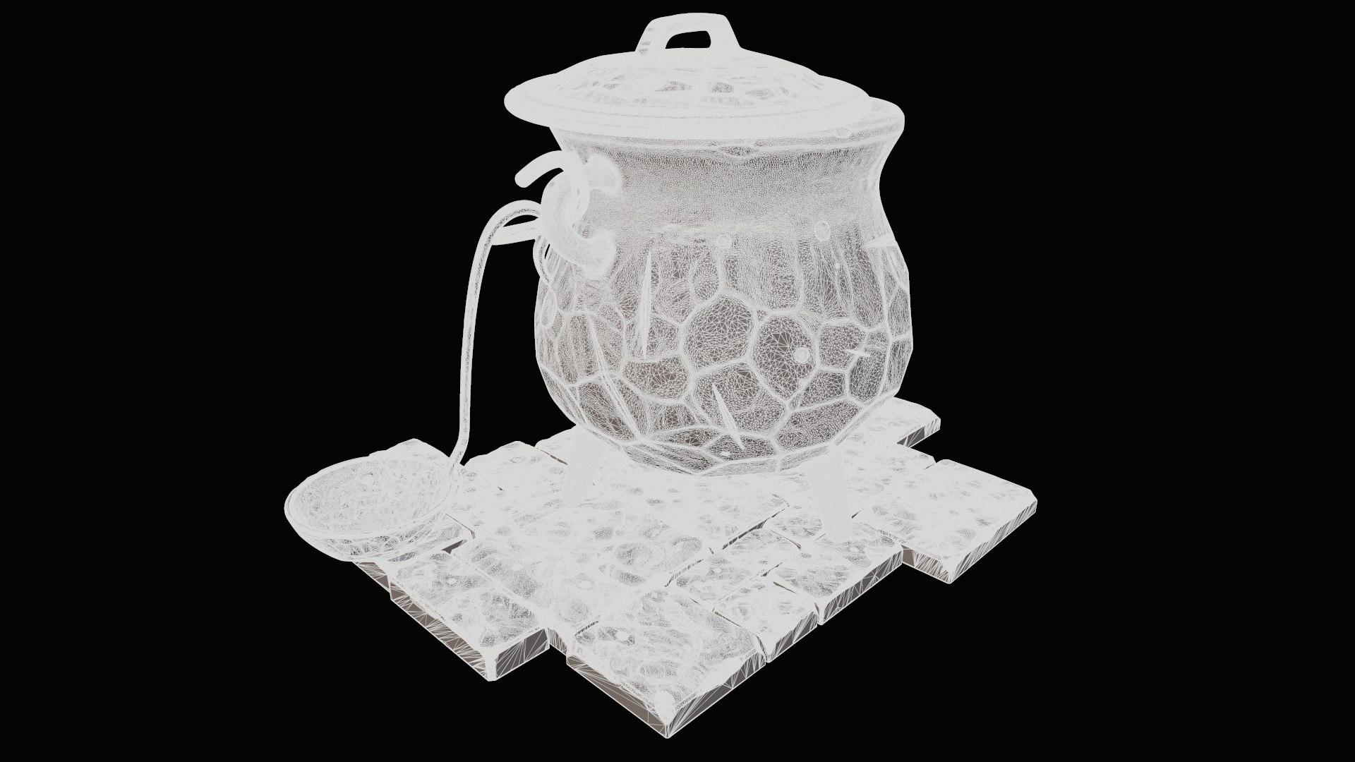 Stylized Cauldron 3D Model - TurboSquid 1812676