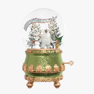 Follies Snow globe Low-poly 3D model 3D model