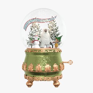 Follies Snow globe Low-poly