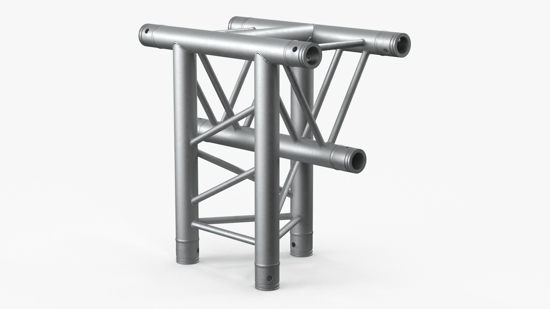 Triangular Truss Modular 3D model preview