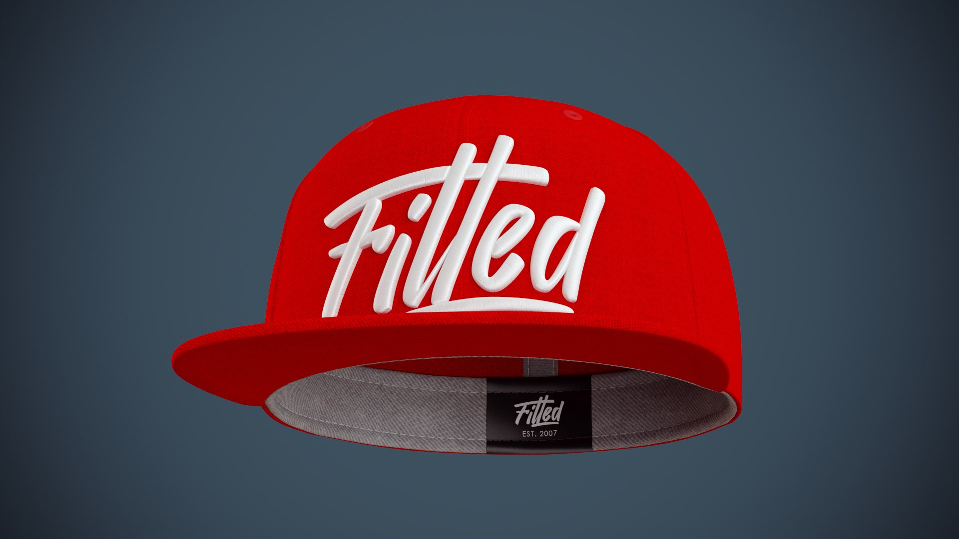 Fitted cap model - TurboSquid 1634768