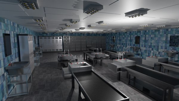 3D модель Лаборатория аутопсии морга - TurboSquid 2179894
