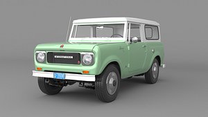 1967 International Harvester Scout 800 3D model