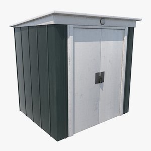 shed garden 3D model