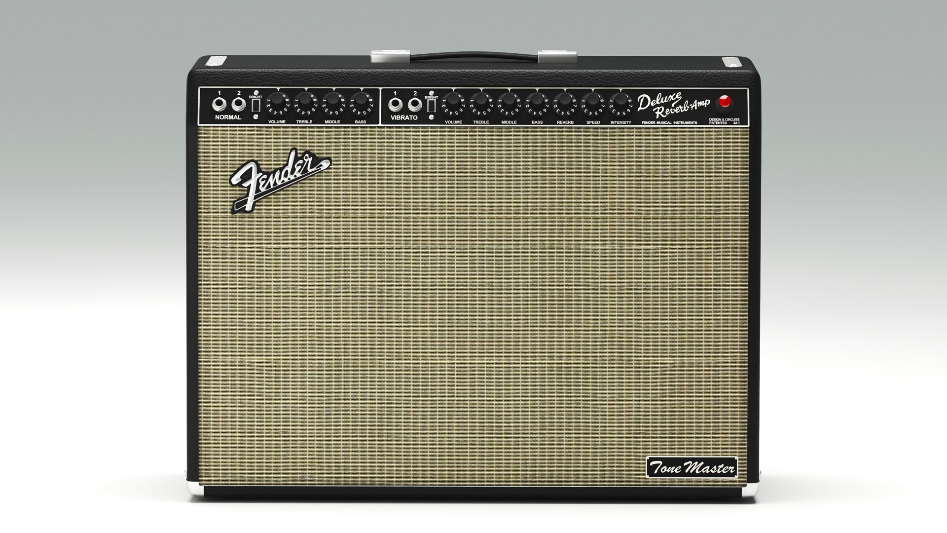 Fender 65 Deluxe Reverb 3D Model - TurboSquid 1773004