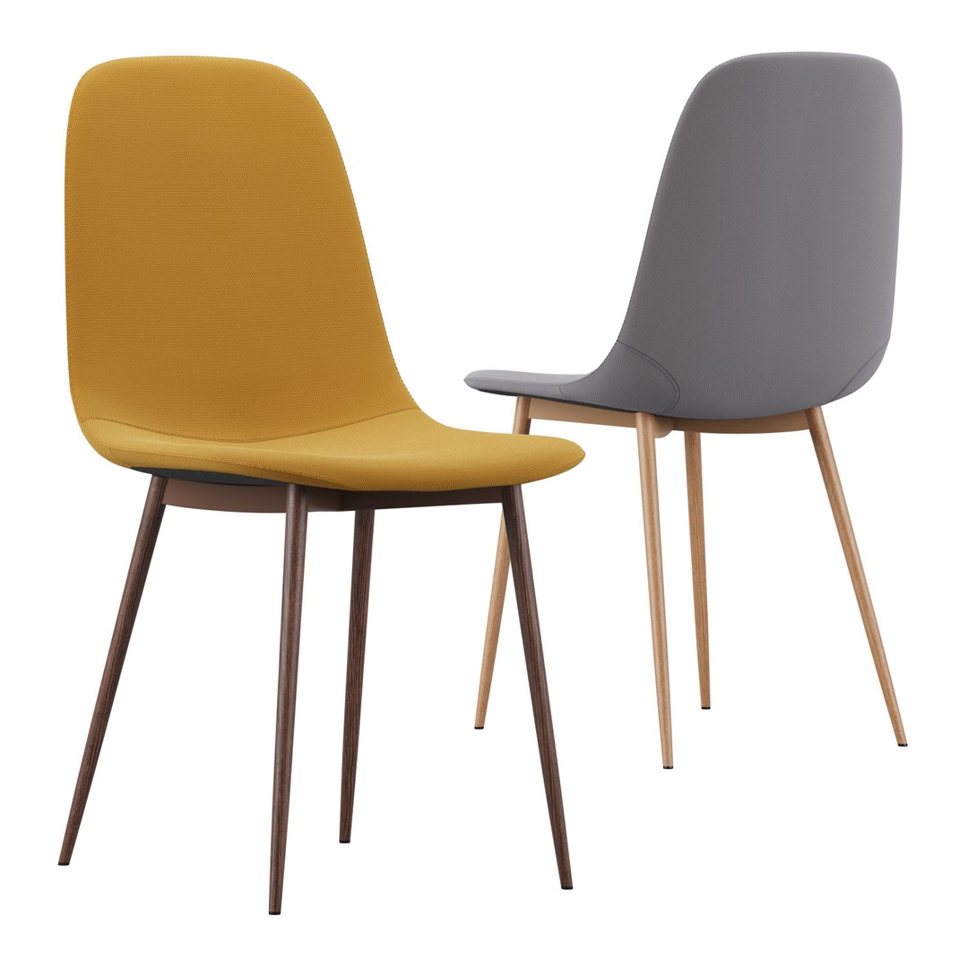 3D JYSK JonStrup Dining Chair Color Options TurboSquid 2046796