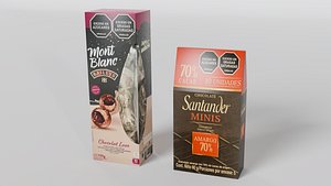 Pack ChocolateSantander y MontBlanc model