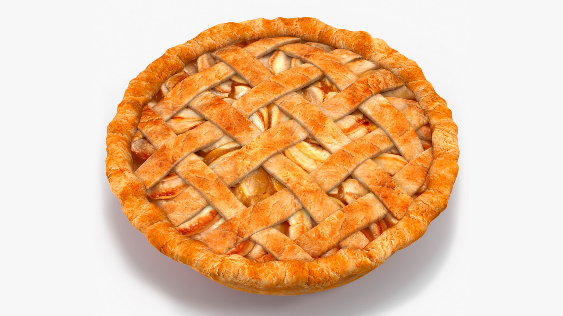 Lattice Apple Pie 3D model - TurboSquid 1912611