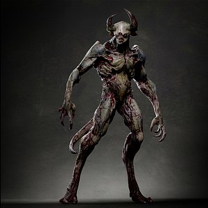 Satyr Demon 3D model