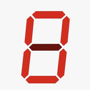 7 segment indicator