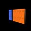 3D-Modell eines Spinds in der Schulturnhalle 03
