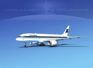 airline boeing 787 787-8 3d model