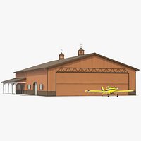 Air Tractor AT 502B Hangar
