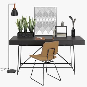 Workplace 02 3D model