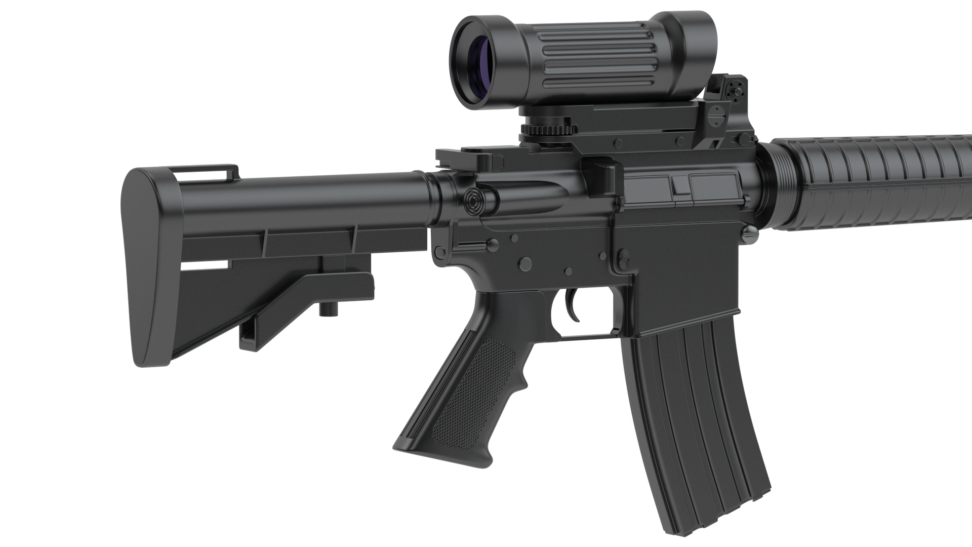 Colt canada c7 3D TurboSquid 1704134