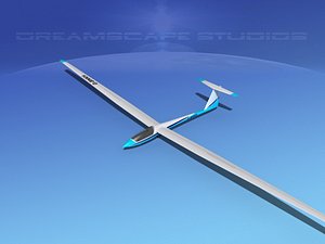 3d asw 22 sailplane