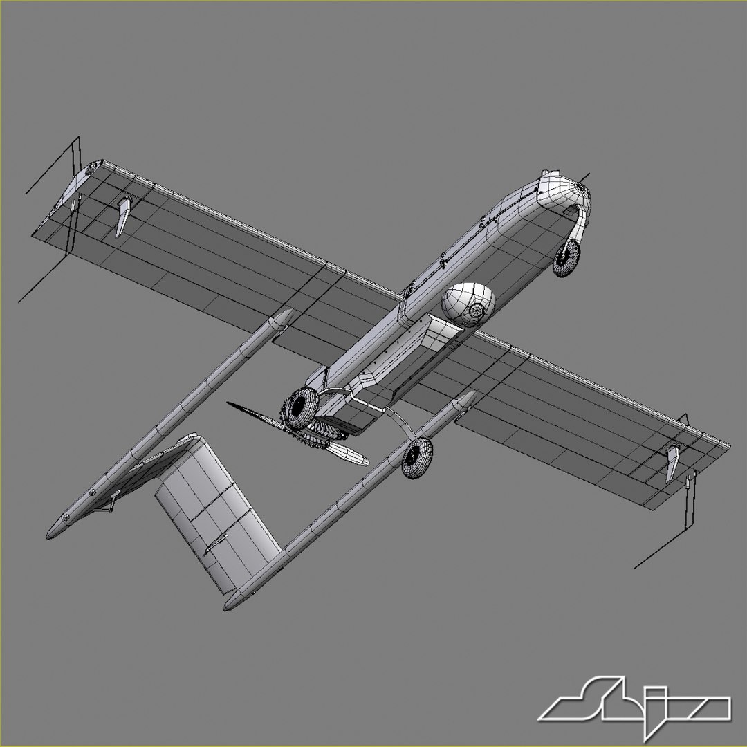 Unmanned Aerial Vehicle Shadow 3d Model