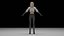 特工女孩逼真模型
