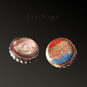 3d garbage bottle cover