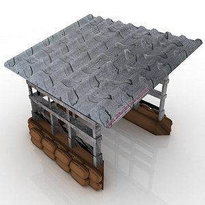 radar towers 3d model
